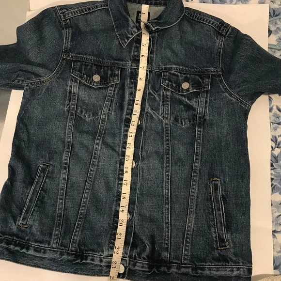 Trucker GAP Denim Jacket- M Tall - Picture 5 of 12